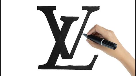 signe louis vuitton dessin|How To Draw Louis Vuitton logo .